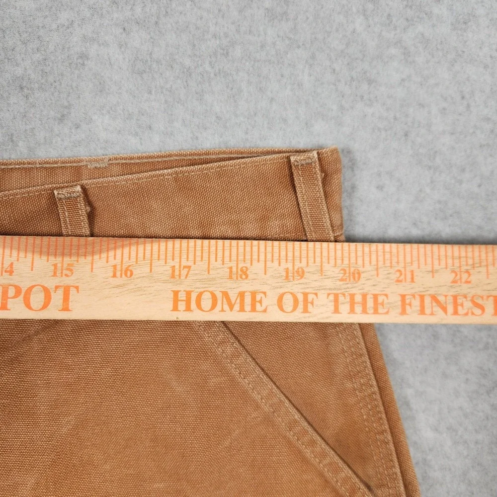 Vintage Carhartt Pants 40x32 Brown Double Knee Canvas Utility B01 BRN Union USA